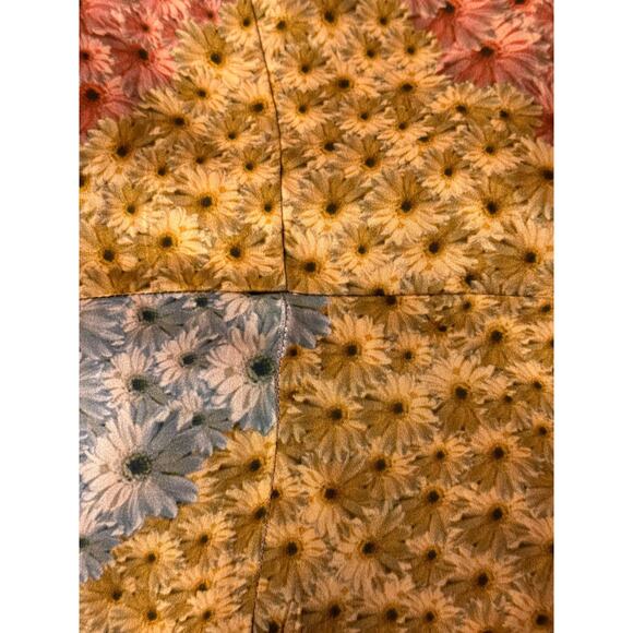 Anthropologie Dress Large Womens Varun Bahl Catria Patchwork Floral A Line - Picture 9 of 11